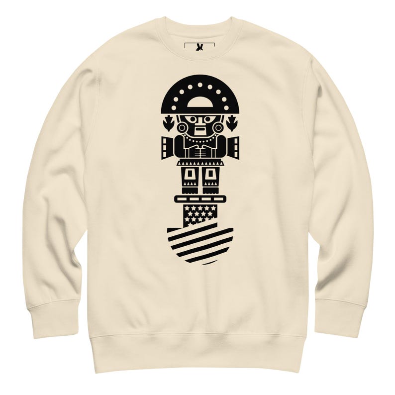 Peruvian American Tumi sweater - Cultural Pride - Tumi graphic - fall and winter wear - Peru heritage Unisex Premium Sweatshirt