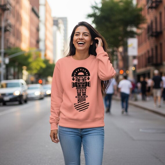 Peruvian American Tumi Sweater - Cultural Pride - Tumi graphic - fall and winter wear - Peru heritage - Chompa. Unisex Premium Sweatshirt