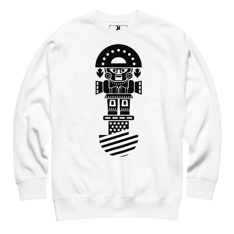 Peruvian American Tumi sweater - Cultural Pride - Tumi graphic - fall and winter wear - Peru heritage Unisex Premium Sweatshirt