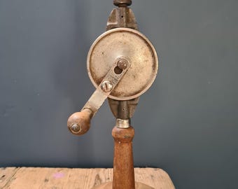 Vintage Hand Drill Candle Stick/Holder