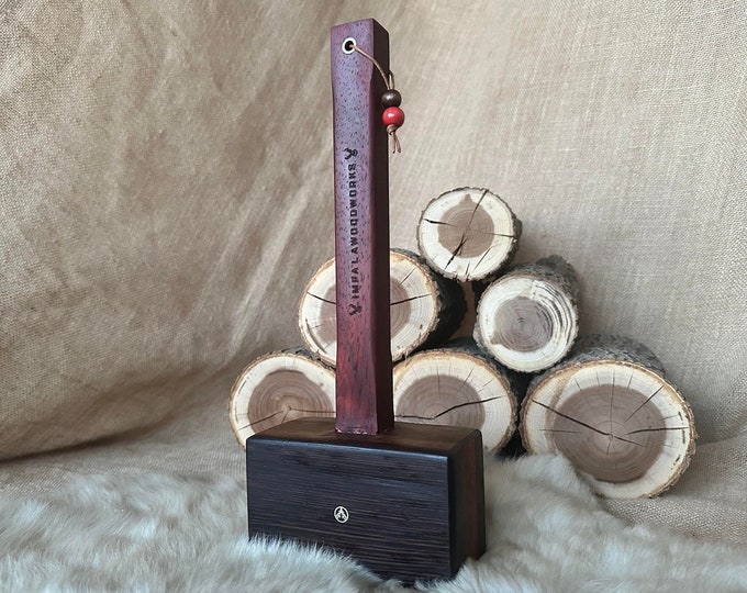 Glacio Ice Mallet and Lewis Bag Wood Hammer and Canvas Bag for Crushed