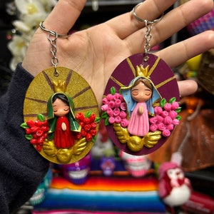 Llaveros Virgen de Guadalupe