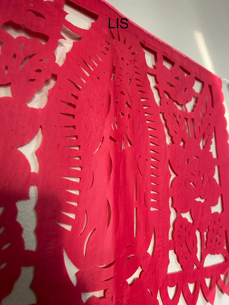 Papel Picado, Virgen De Guadalupe. Fiesta - Etsy