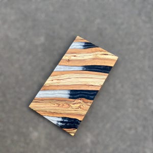 Resin Charcuterie Board,Epoxy River Cutting Board,Resin & Olive Wood Charcuterie Board,Shades Blue Charcuterie Board,Resin Cheese Board