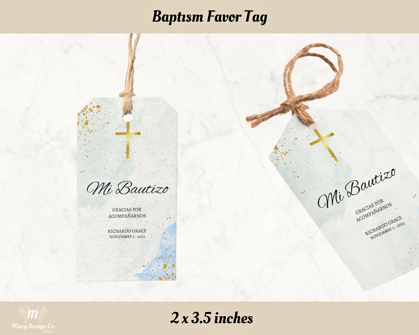 Mi Bautizo Stickers, Spanish Favor Tag Template, Boy Baptism Sticker ...