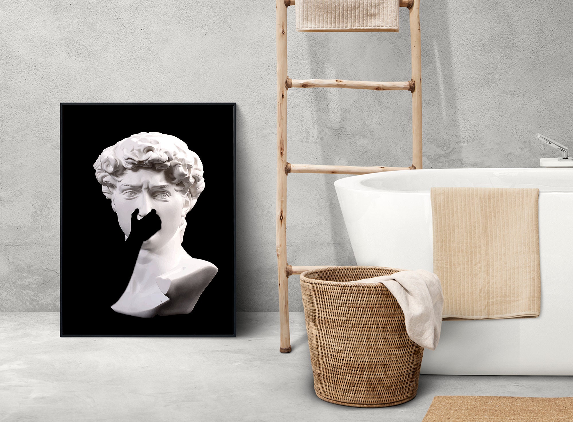 Funny Bathroom Wall Decor, Classic Artwork for Bathroom, Funny Restroom Art, Bad Smell Printable ...