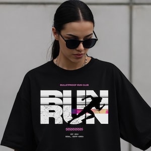 Bts Shirt Run Bulletproof - Etsy