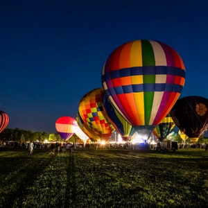 Balloons at night  Digital Download Print -Instant Digital Download