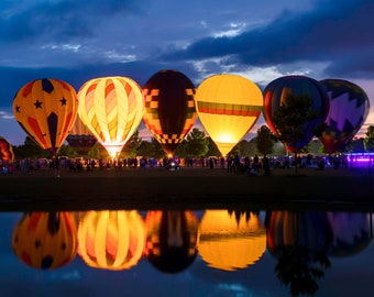Globo aerostático Descarga digital Imprimir -Descarga digital instantánea
