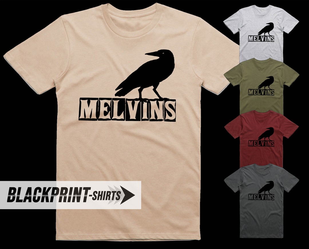 Melvins Logo Album T Shirt 18 Colors Blackprint All Sizes Etsy