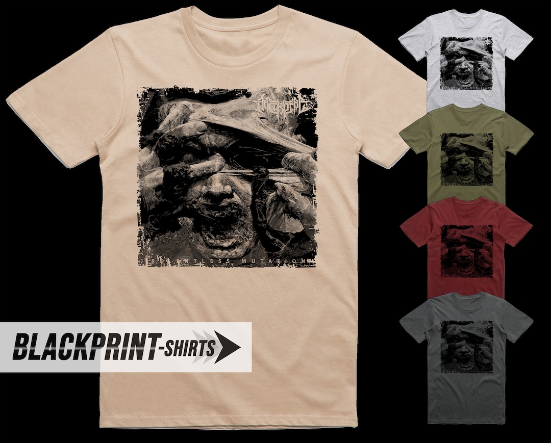 Archspire Relentless Mutation Album Cover T Shirt 18 Colors - Etsy
