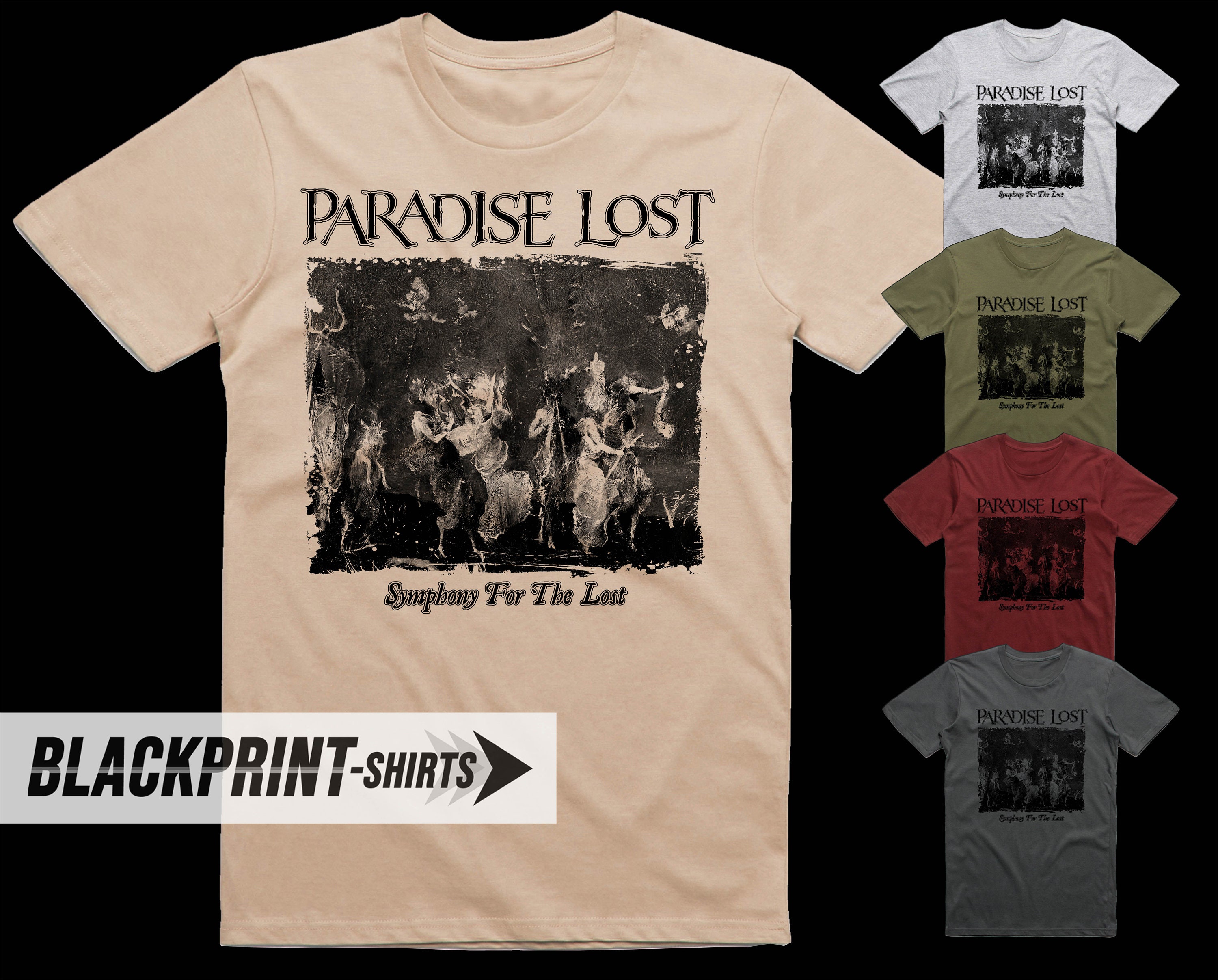 undersøgelse Kan gen Paradise Lost Symphony for the Lost Album T Shirt 18 Colors - Etsy