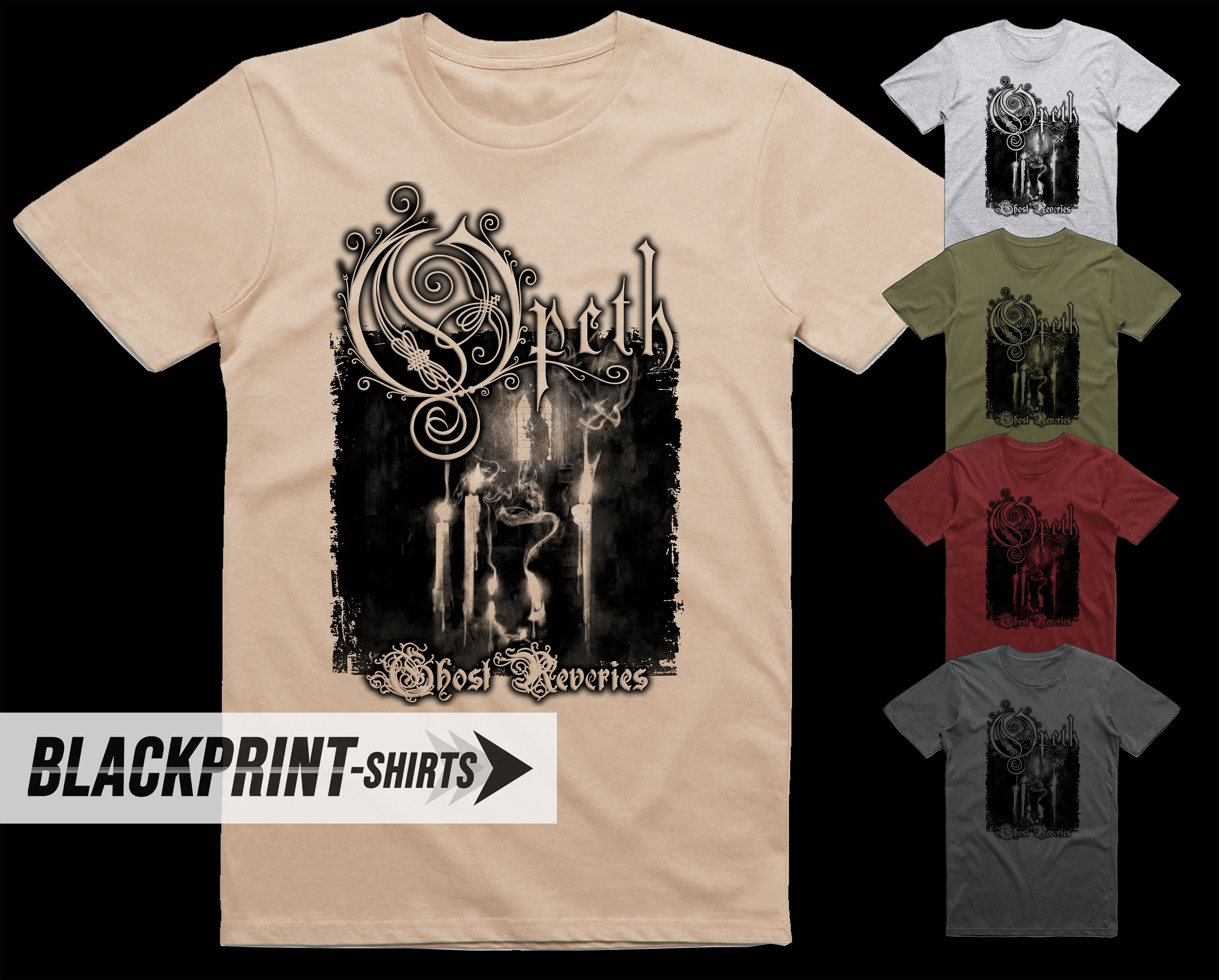 Opeth Ghost Reveries Backpatch - Baumwolle Band-Merch Für Echte Fans