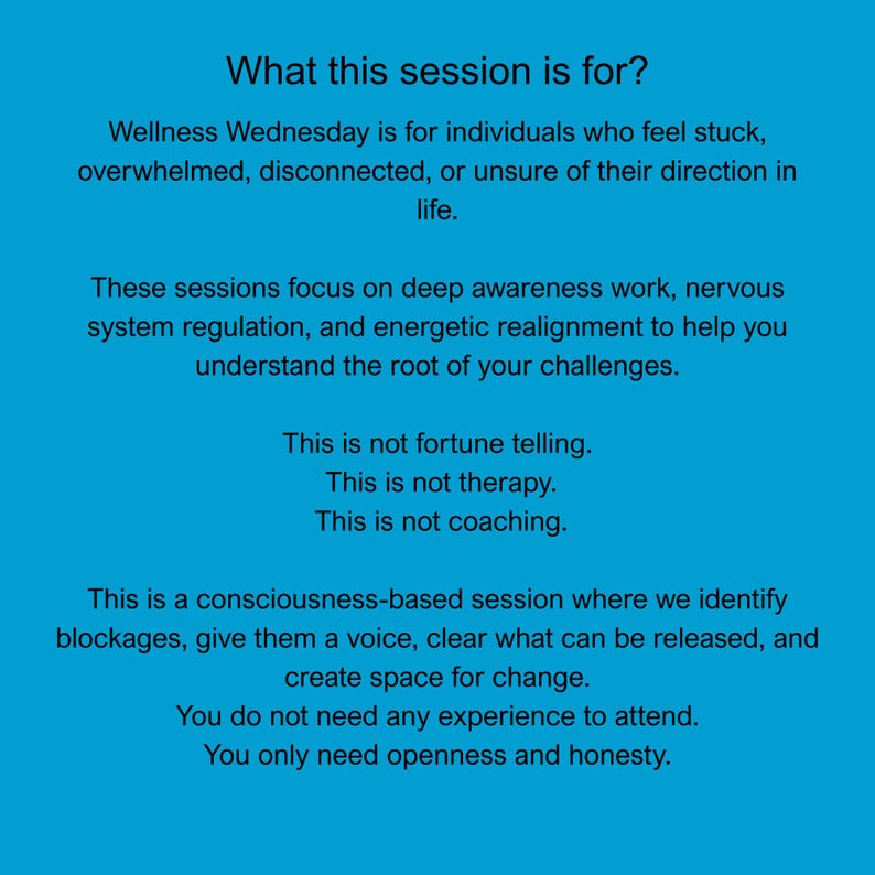 Energy Healing & Clarity Session | Consciousness Alignment | Trauma Release, Spiritual Healing, Shadow Work | Wellness Wednesday 1-1 image 5