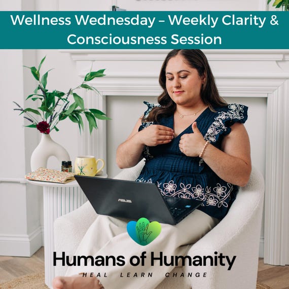 Energy Healing & Clarity Session | Consciousness Alignment | Trauma Release, Spiritual Healing, Shadow Work | Wellness Wednesday 1-1