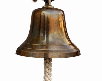 Antique Brass Wall Bell – Handcrafted Nautical Door Bell | Made in India