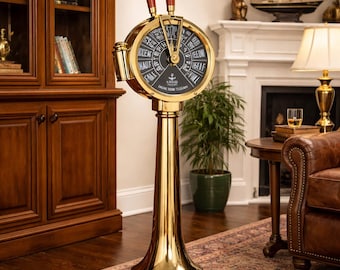 Custom Dial Brass Engine Order Telegraph – Fully Personalized Maritime Decor - 43inch