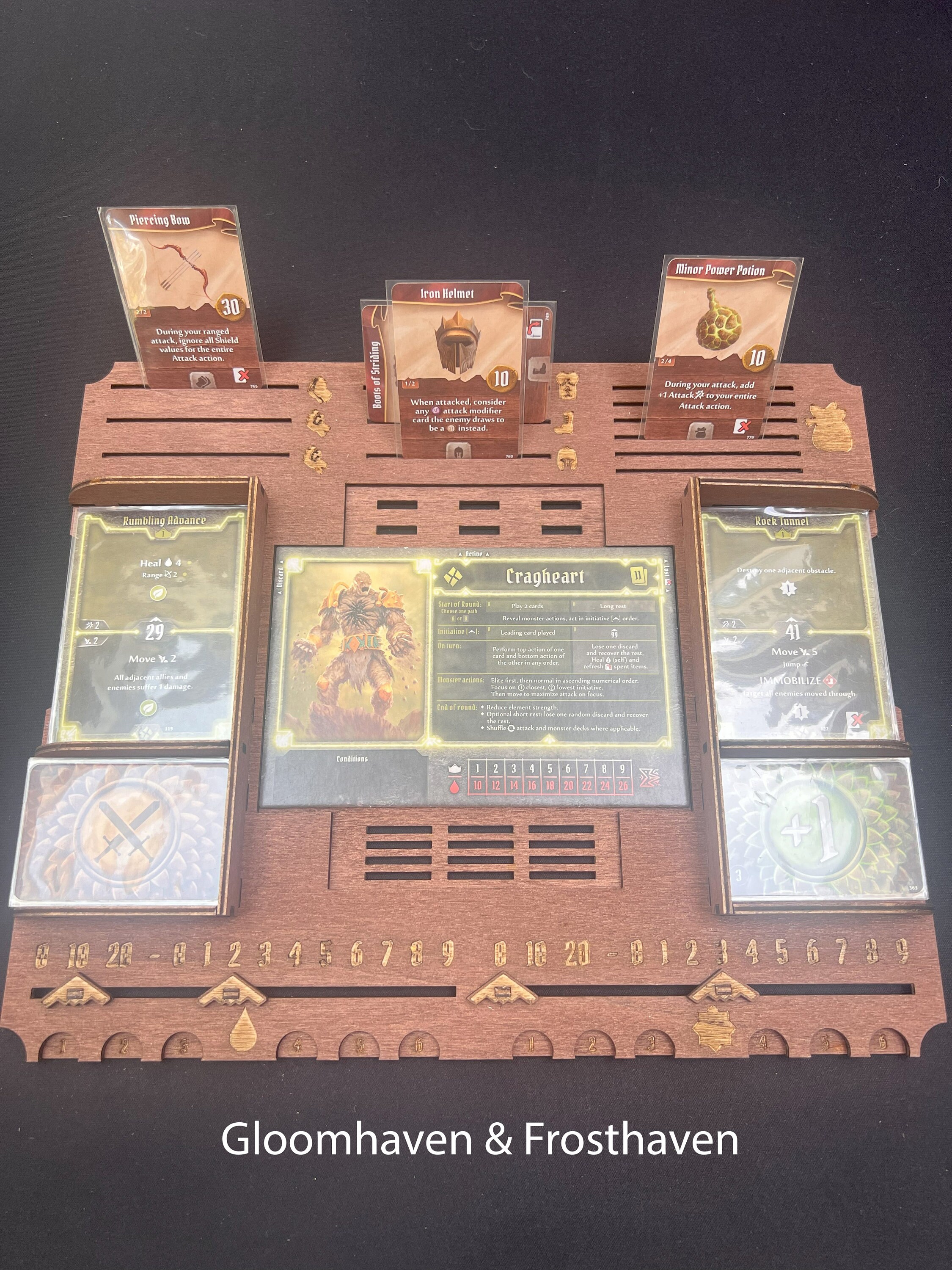 Gloomhaven Frosthaven Jaws of the Lion Player Mat Dashboard - Etsy UK