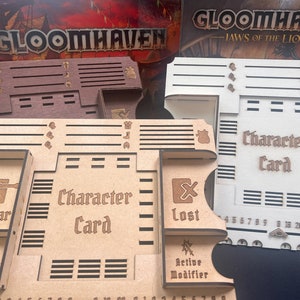 Gloomhaven - Frosthaven - Die Klauen des Löwen - Spielermatten-Dashboard