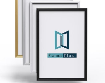 Composite Wood Photo Frame: Black, White, Silver, or Gold