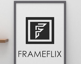 FrameFlix Dark Grey Photo Picture Poster Frames Large Square Small a1 a2 a3 a4