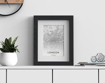 Black frame with White Mount Picture Photo Poster Art frames Various sizes