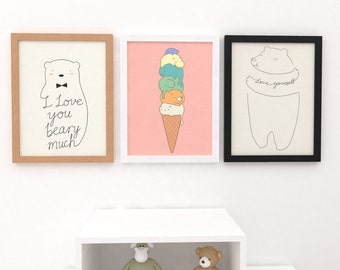 A2 A3 A4 A5 Black Thin Picture Frames White Poster Frames Oak Walnut Fn24