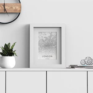 White frame with White Mount Picture Photo Poster Art frames Various sizes
