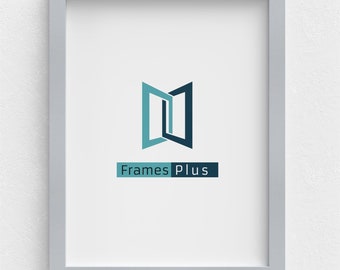 Light Grey Photo Frame: Sleek Composite Wood, Portrait or Landscape