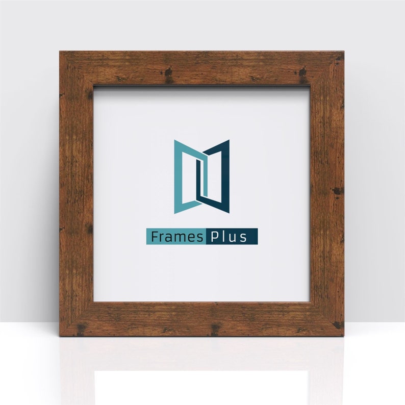 Cardinal Range Rustic Photo Picture Poster Frames, Large Square Small sizes, Hang or stand in Landscape or Portrait