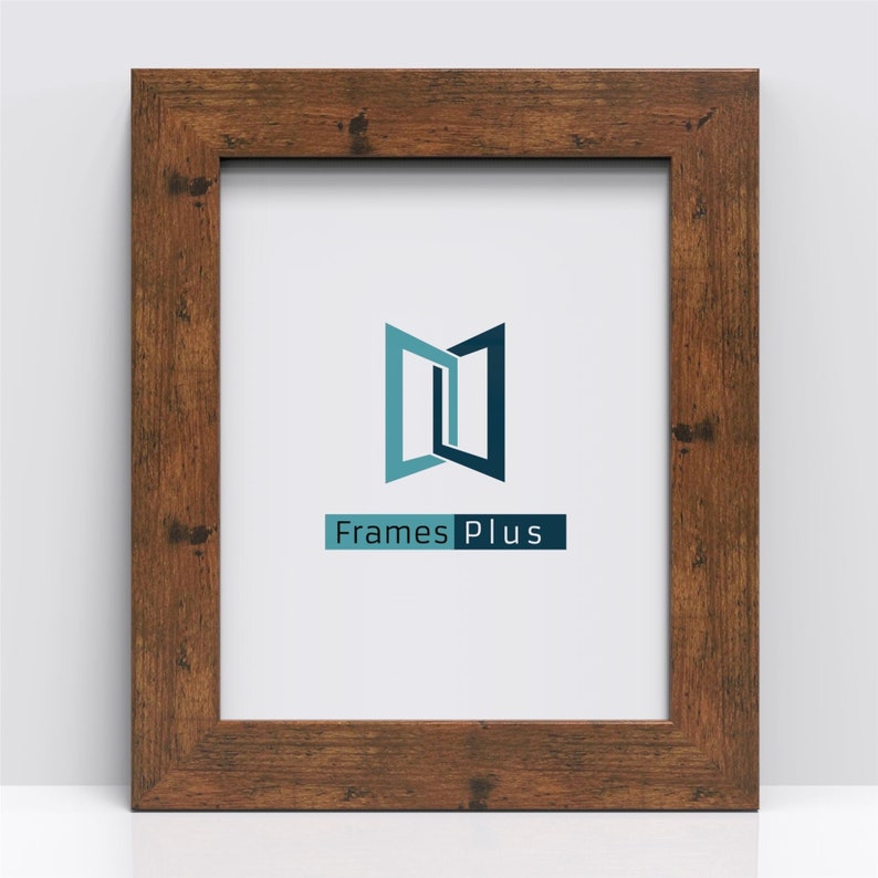 Cardinal Range Rustic Photo Picture Poster Frames, Large Square Small sizes, Hang or stand in Landscape or Portrait