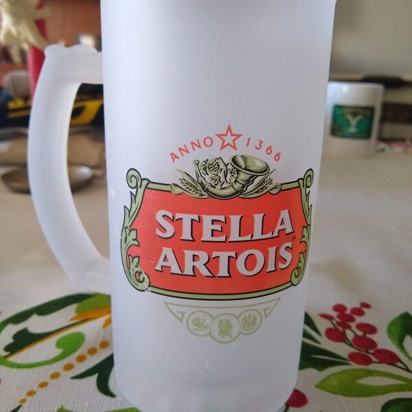 Stella Artois Beer Mugs Etsy