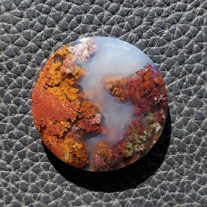 Beautiful Moss Agate Cabochon
