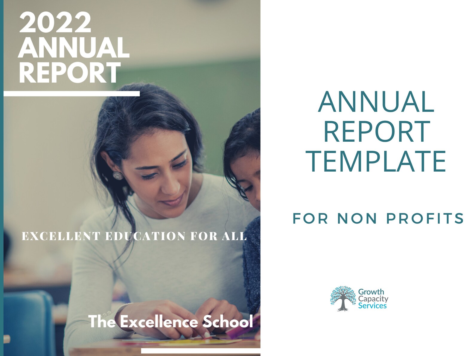 Non Profit Annual Report Template - Colomboalumni.org