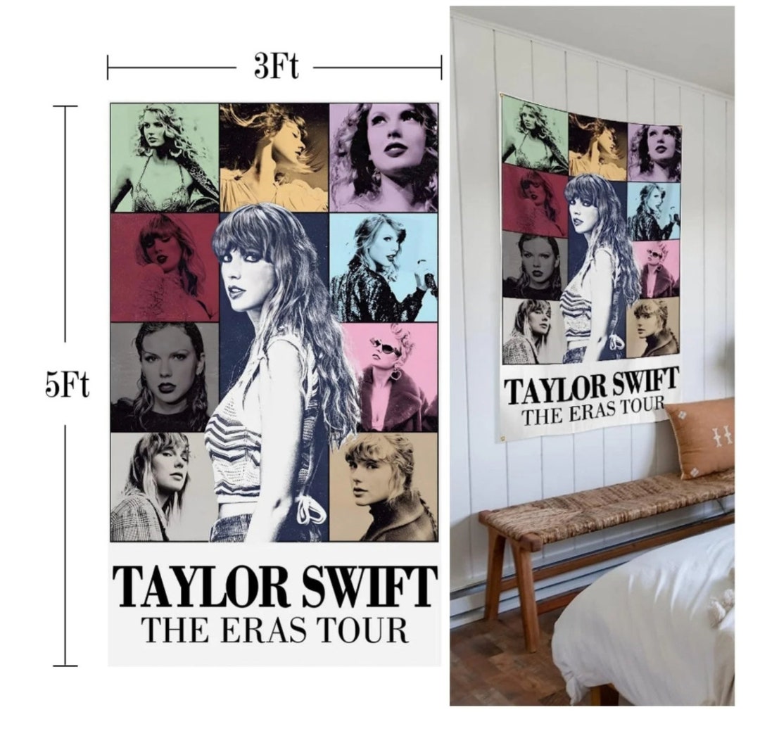 Taylor Swift Tapestry Taylor Swift Flag 3x5 FT Bedroom College Dorm