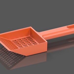 Cat Litter Box Scoop Shovel STL File For 3D printing