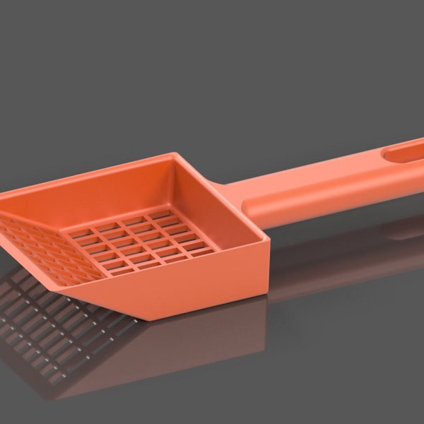 Cat Litter Box Scoop Shovel STL File For 3D printing