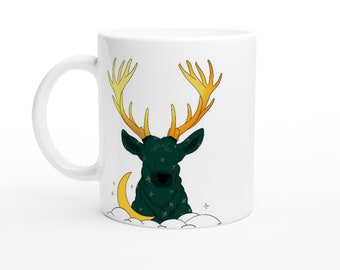 Animal totem Mantra Mug en céramique de 325 ml (11 oz)