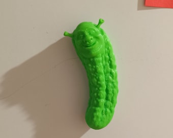 Shrek Essiggurke Kühlschrankmagnet