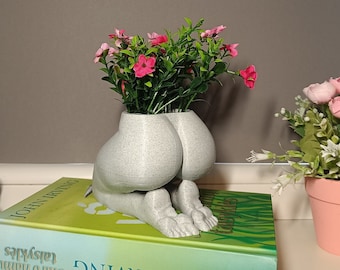 3D Printed Booty Planter: Feminist Art Body Vase