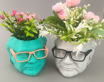 Danny DeVito Multi Color Planter voor kamerplanten en vetplanten - Frank Reynolds - 3D geprint - 20 kleuren