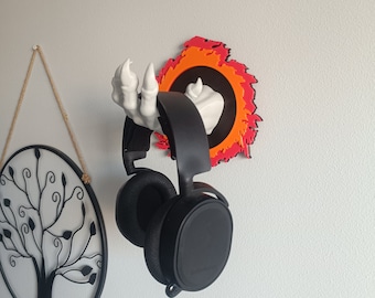 Demon Hand Headphone Holder - 3D printed - Jewelry Holder - Rings holder