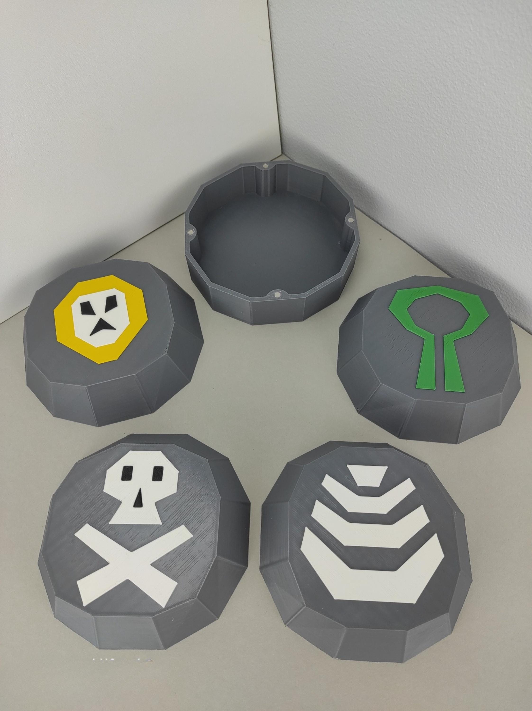 Oldschool Runescape Rune Storage Box - 3D Printed - Catch All Box - Etsy