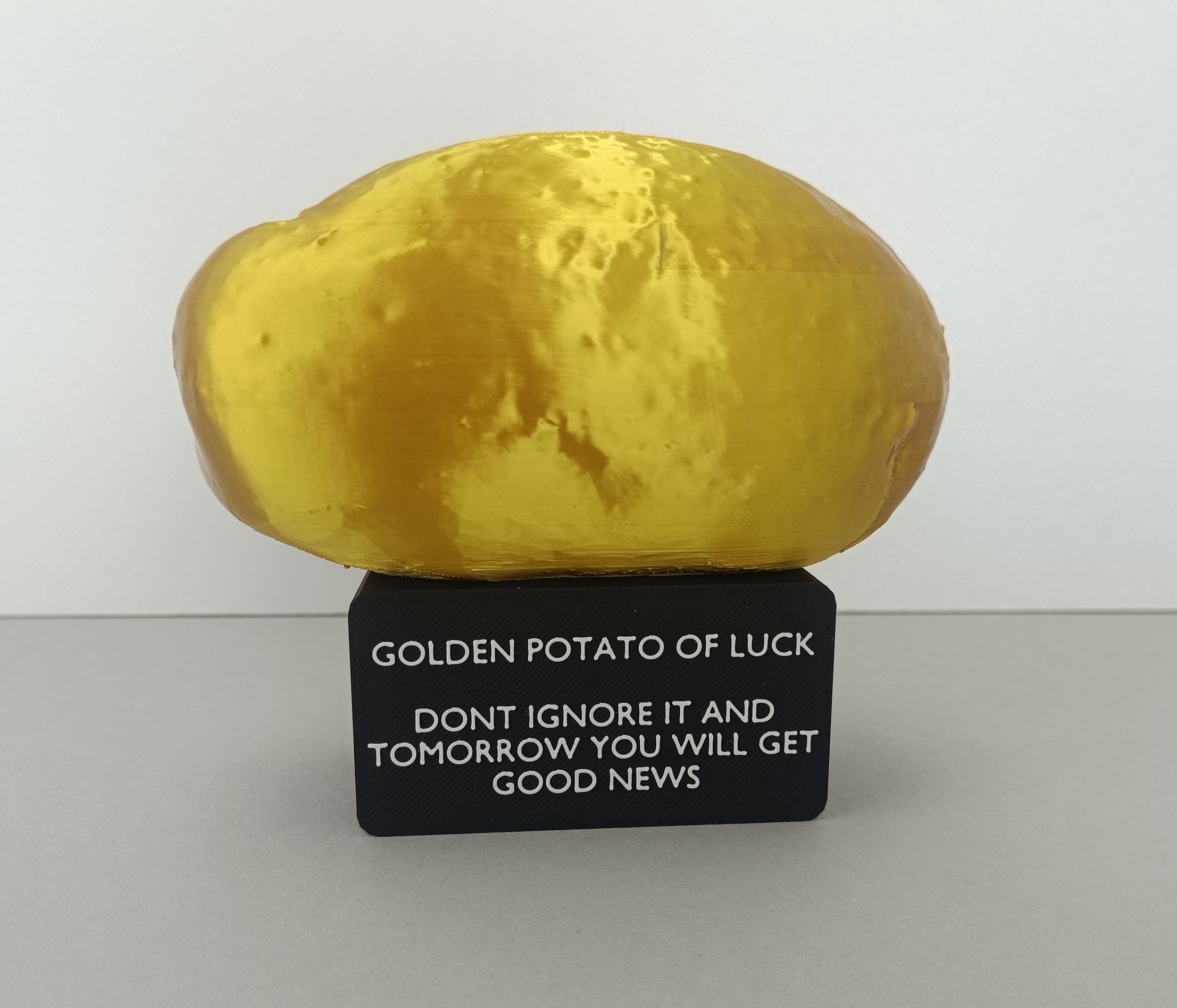 Buy Golden Potato of Luck - Desk Decoration - 3D Printed - Office
