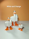 The Duck-You: original 3D Printed Figurine - Middle finger statue - untitled goose - Meme Ornament - product logo
