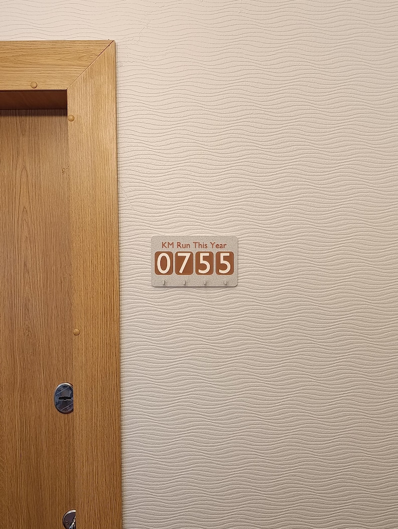 Running Distance Tracker: Magnetic Number Display - Fitness Gift - Etsy ...