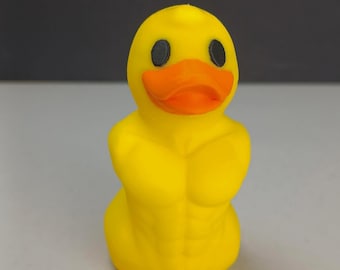 3D gedruckte Muskulöse Abs Ente Meme - Jeep Cruise Duck