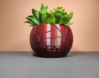 Treasure Planet Planter, succulent pot, pen holder