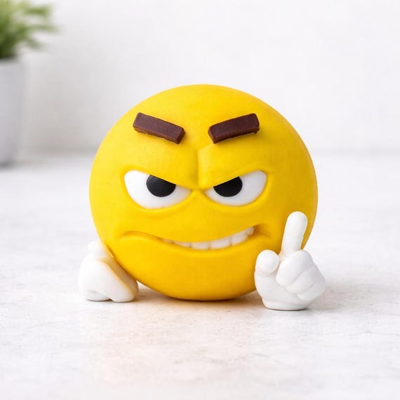 Angry Yellow Man Meme Figurine | Funny 3D Printed Desk Decor | Cartoon  Emoji Gift - Etsy New Zealand
