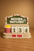 Movies Watched Tracker | 3D Printed Cinema Display | Movie Counter Gift | Film Lover Shelf Decor product logo